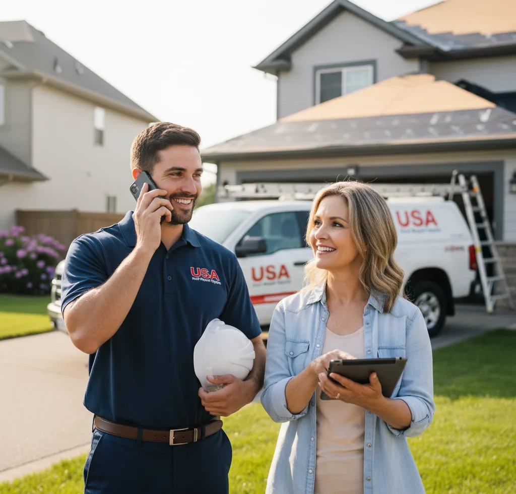 USA Roof Repair Experts customer support in Wyandanch